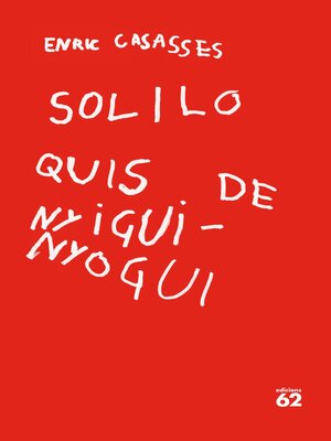cover image of Soliloquis de nyigui-nyogui